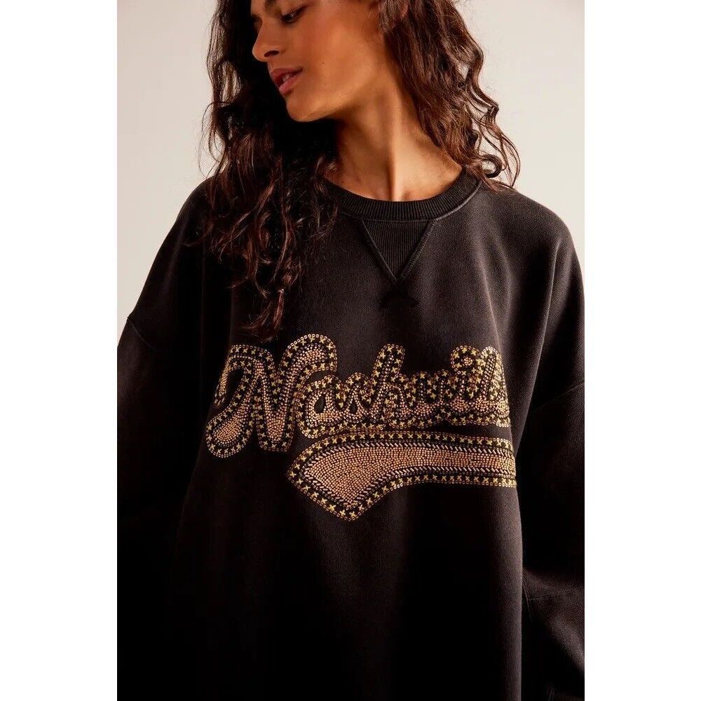 Free People x Bali Drifter Sweatshirt Size S - Picture 2 of 8